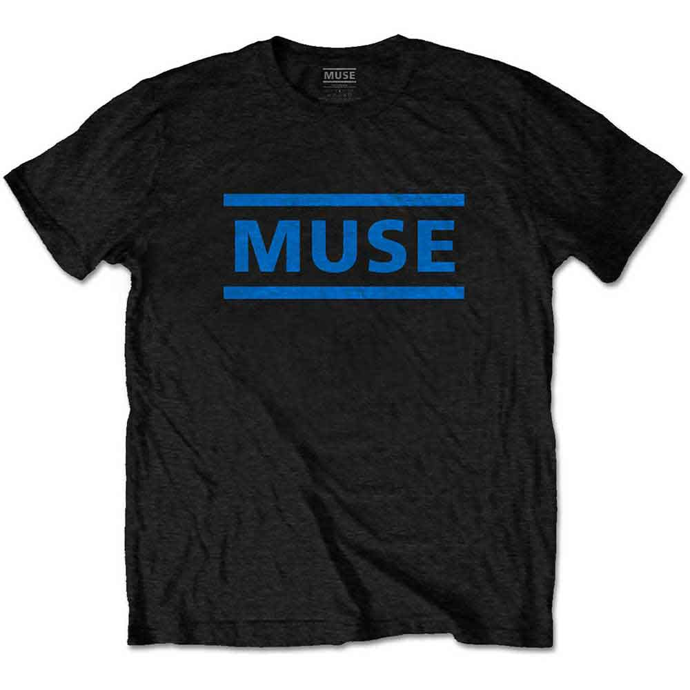 Muse - Dark Blue Logo | T-Shirt Black