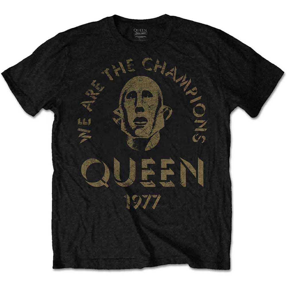 Queen - We Are The Champions | T-Shirt Black