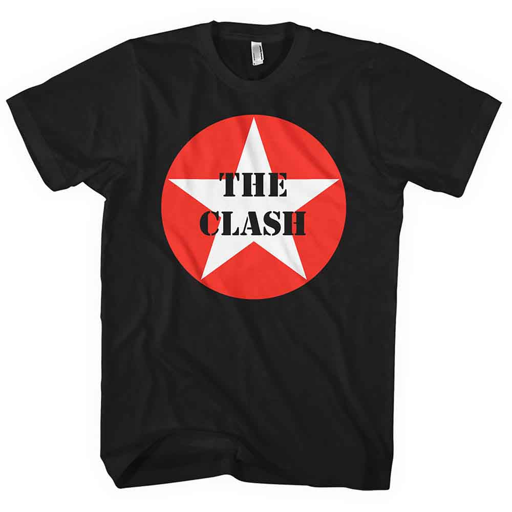The Clash - Star Badge | T-Shirt Black