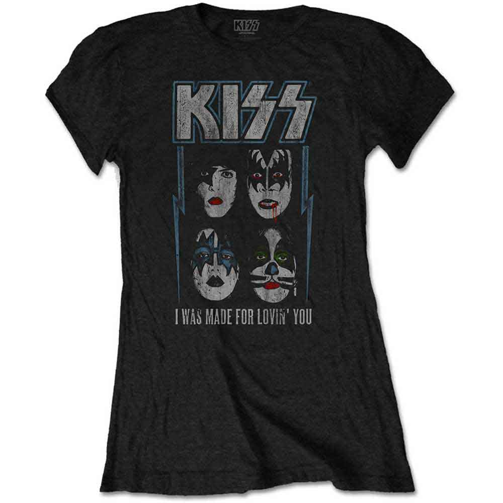 KISS - Made For Lovin' You | T-Shirt Black