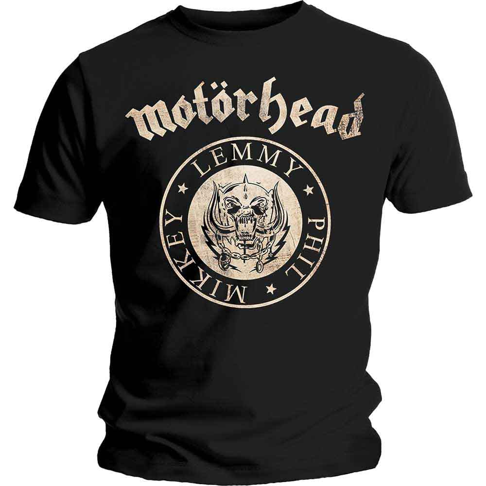 Motorhead - Undercover Seal Newsprint | T-Shirt Black