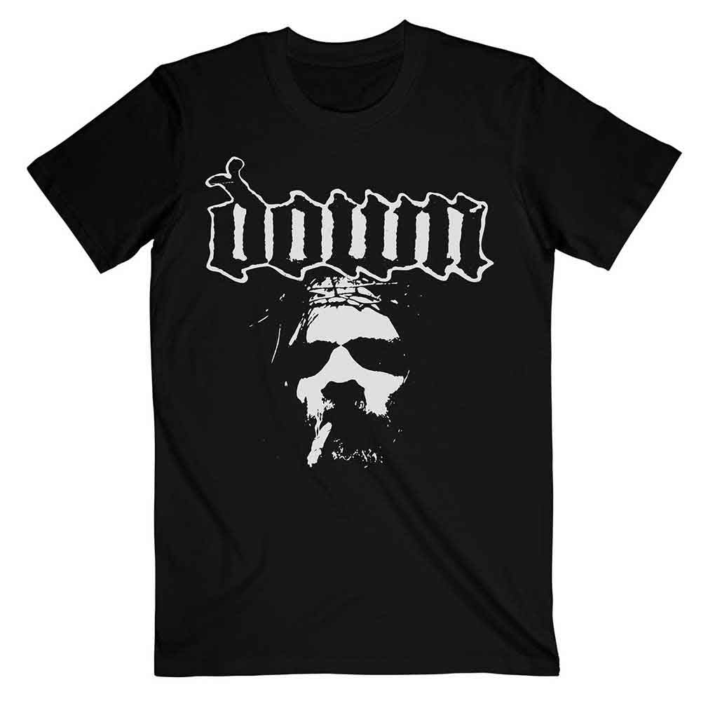 Down - Face | T-Shirt Black