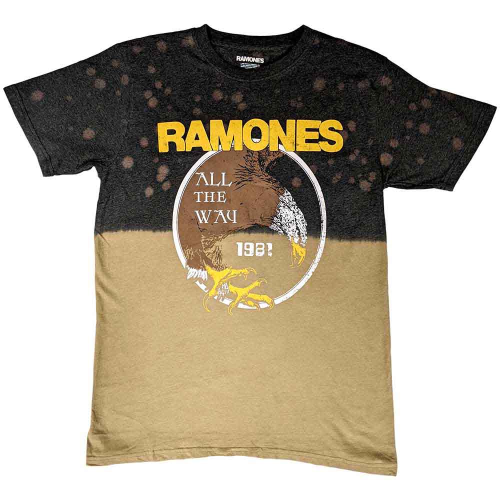 Ramones - All The Way | T-Shirt Black