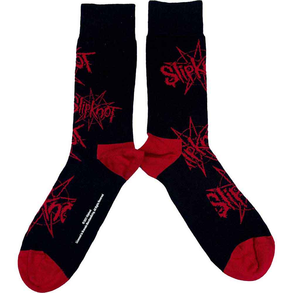 Slipknot - Logo & Nonagram | Socks Black