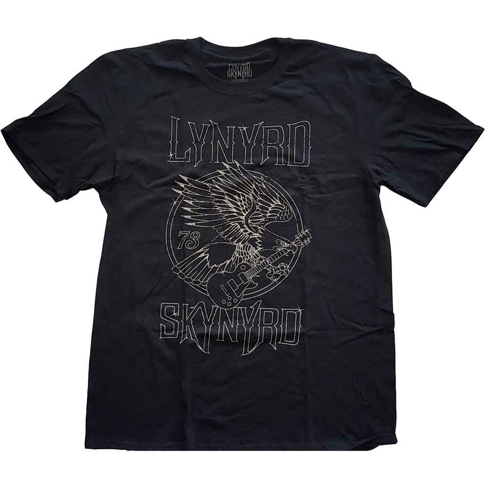 Lynyrd Skynyrd - '73 Eagle Guitar | T-Shirt Black