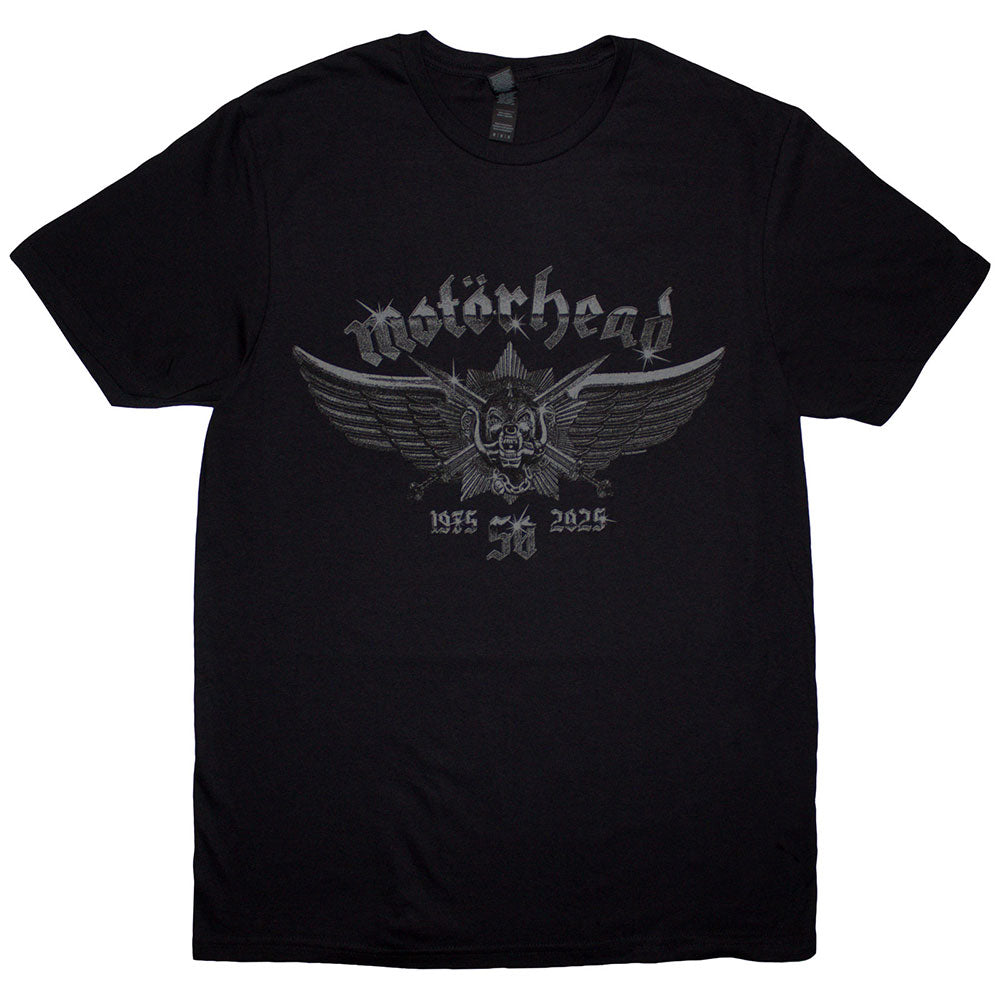 Motorhead | 50 Years Wings Badge | Black