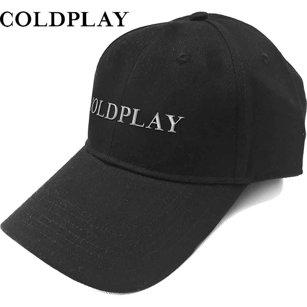 Coldplay - White Logo | Hat Black
