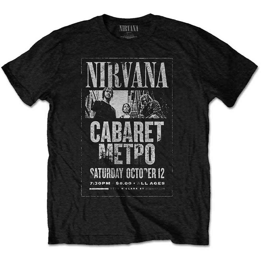 Nirvana - Cabaret Metro | T-Shirt Black
