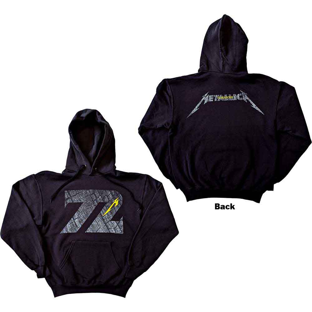 Metallica - 72 Seasons Charred Logo | Sweatshirt Black