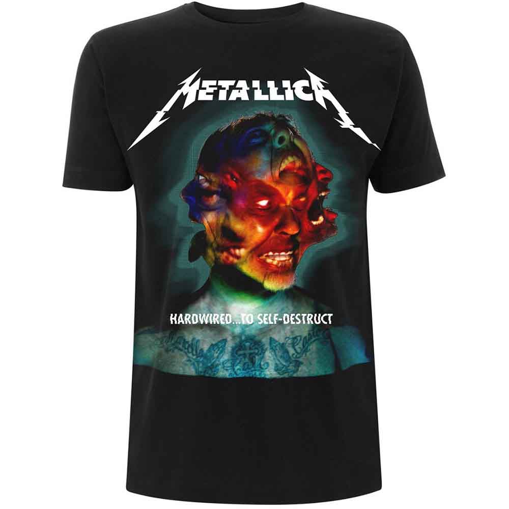 Metallica - Hardwired Album Cover | T-Shirt Black
