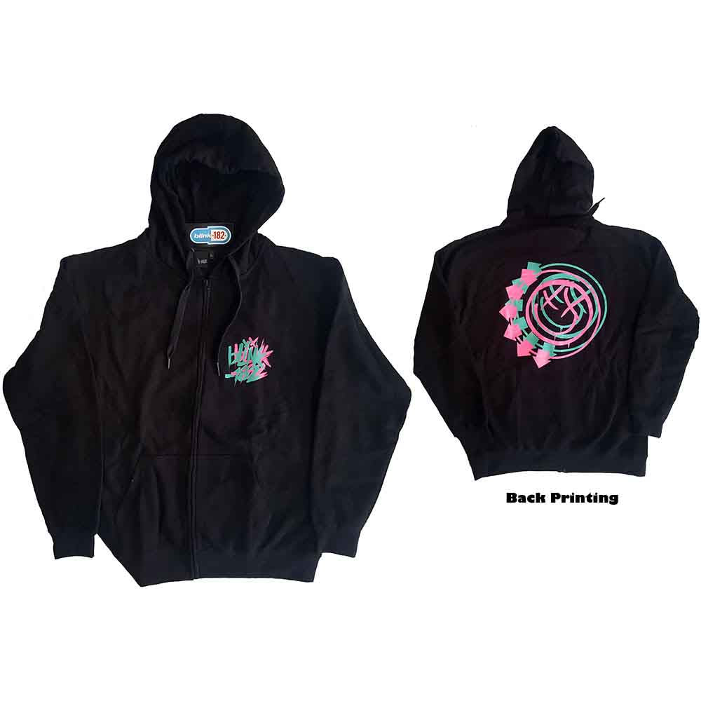Blink-182 - Double Six Arrow Smile | Sweatshirt Black