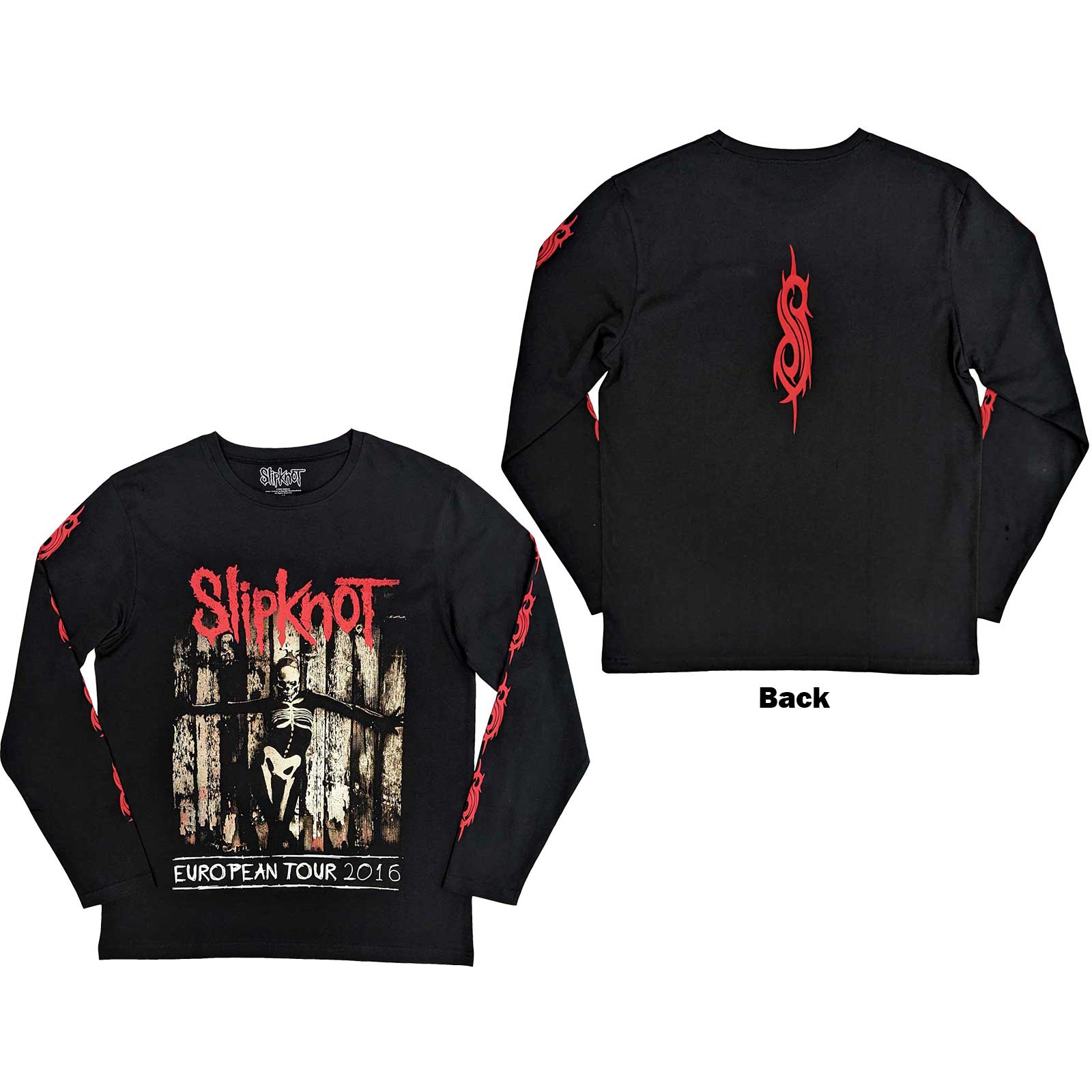 Slipknot - Skeleton Flag | T-Shirt Black