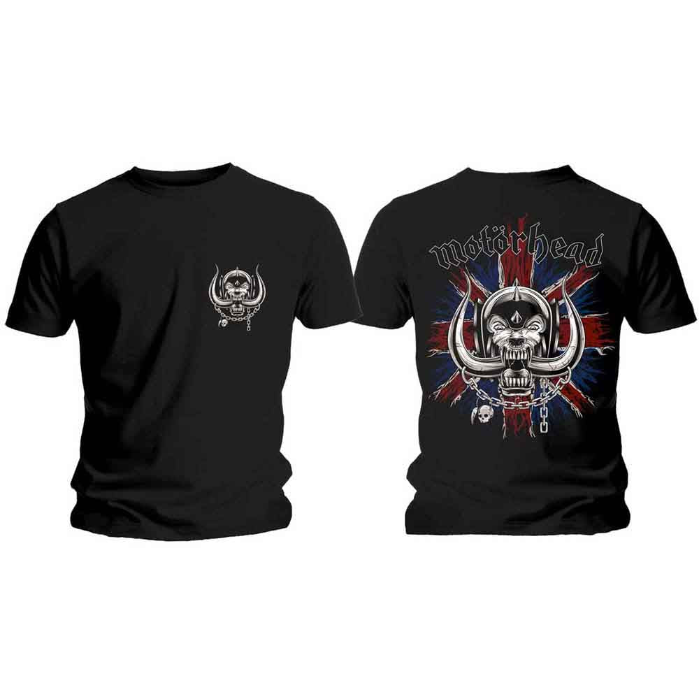 Motorhead - British War Pig & Logo | T-Shirt Black