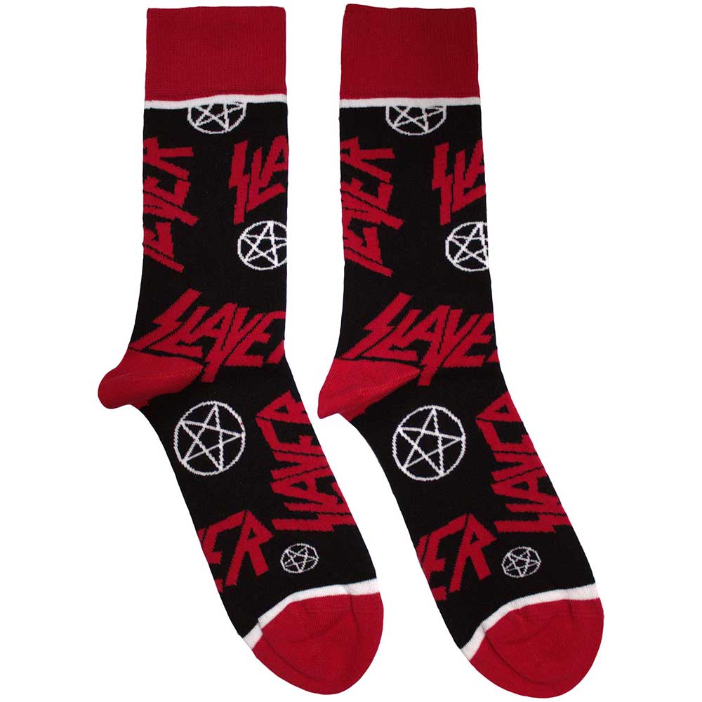 Slayer - Logos and Pentegrams | Black