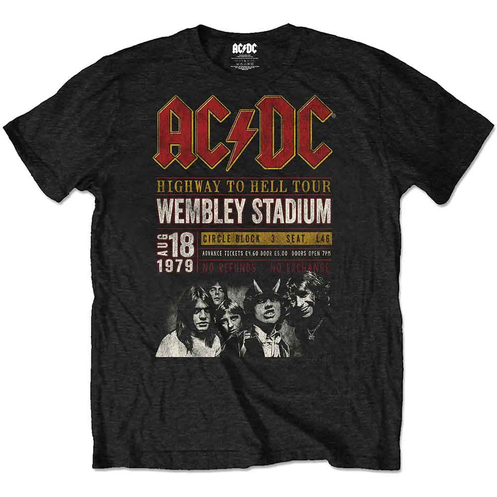 AC/DC - Wembley '79 | T-Shirt Black