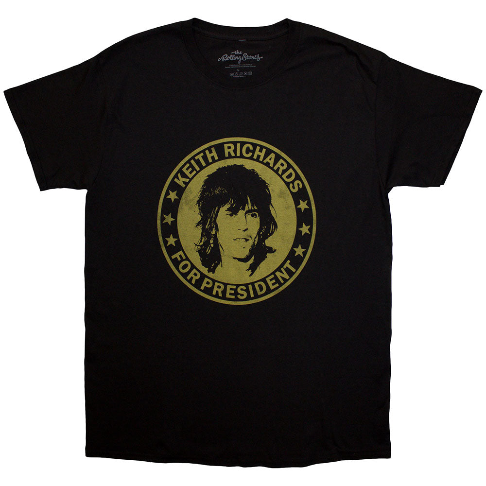 The Rolling Stones - Keith for President | Black