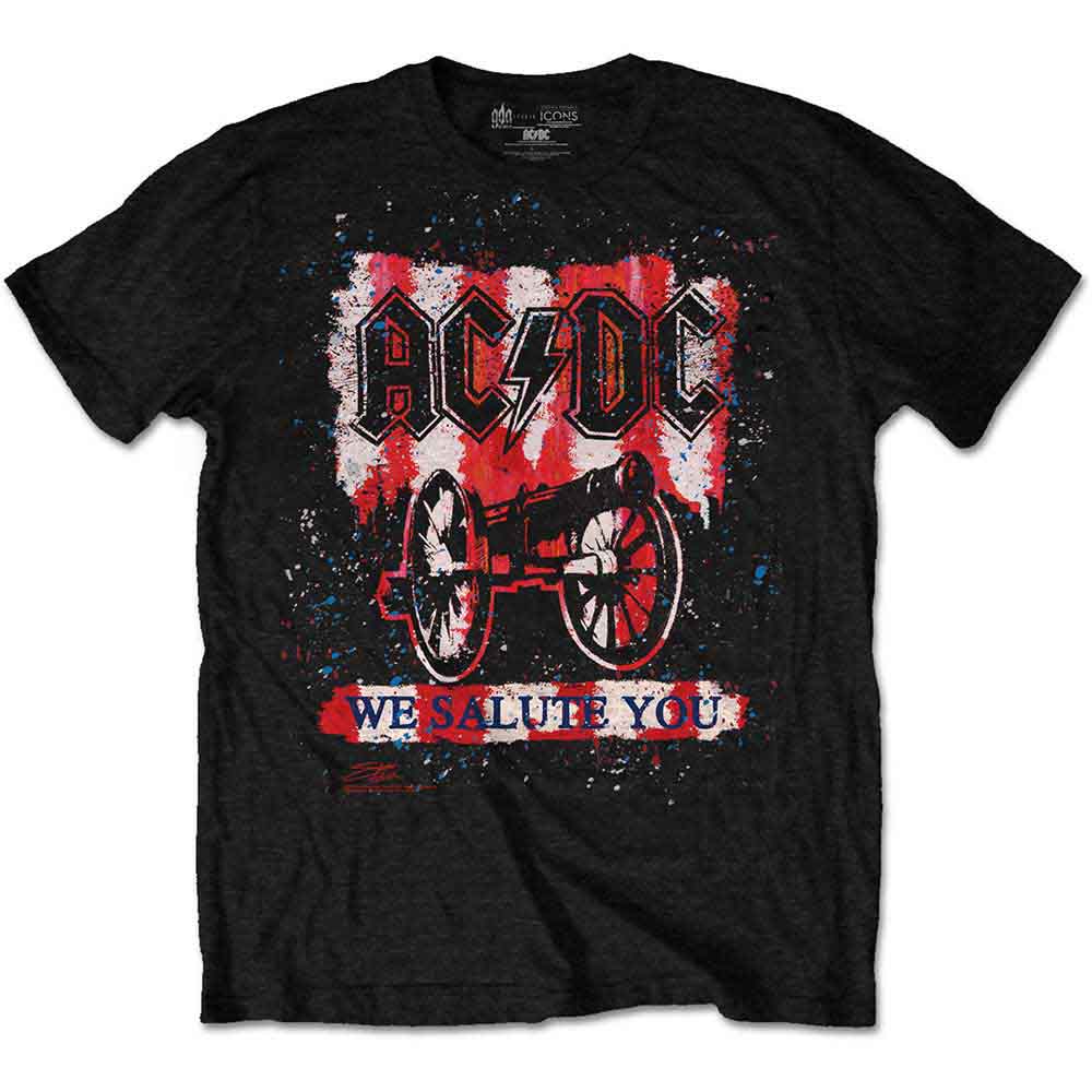 AC/DC - We Salute You Bold | T-Shirt Black