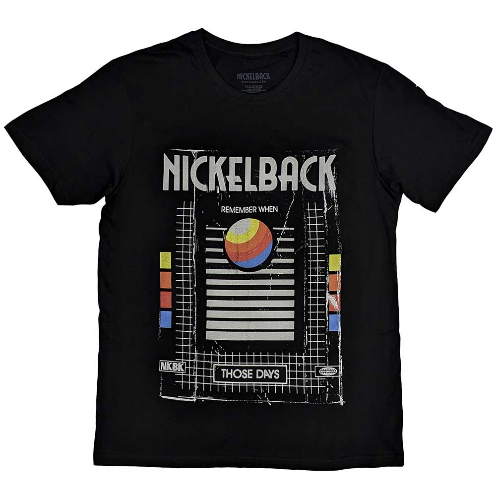 Nickelback - Those Days VHS | T-Shirt Black