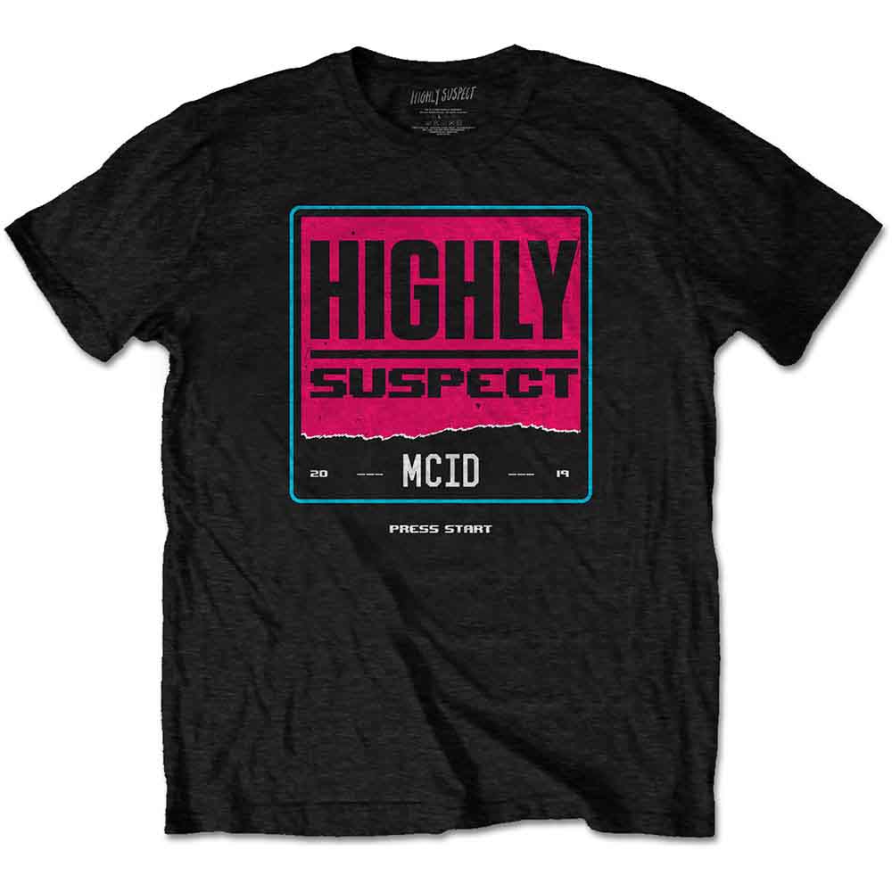 Highly Suspect - Press Start | T-Shirt Black