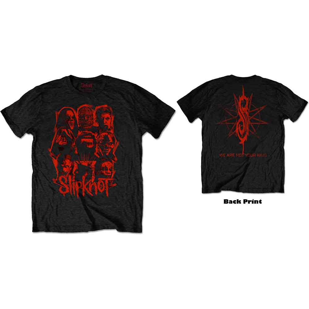 Slipknot - WANYK Red Patch | T-Shirt Black