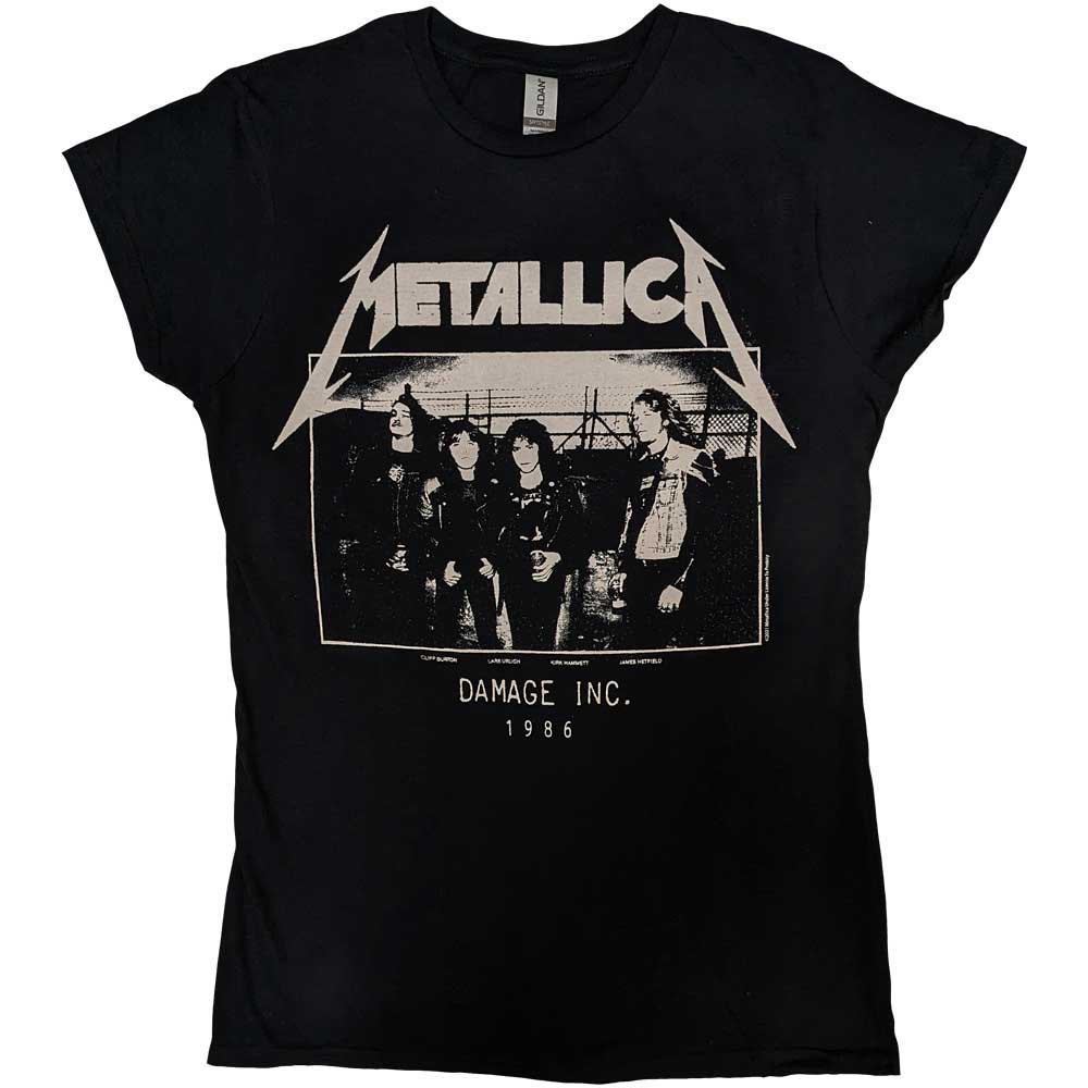 Metallica - Masters of Puppets Photo Damage Inc Tour | T-Shirt Black
