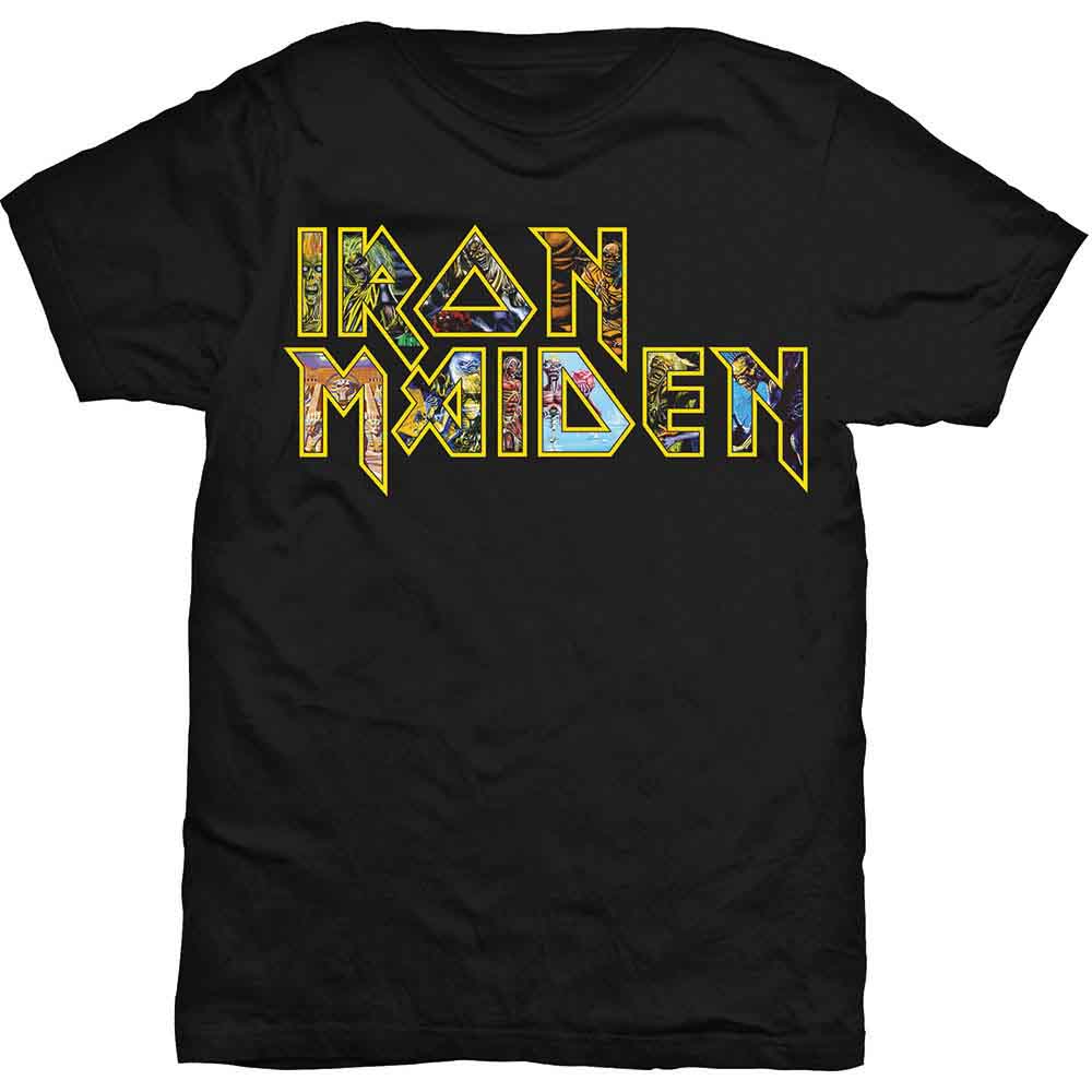 Iron Maiden - Eddie Logo | T-Shirt Black