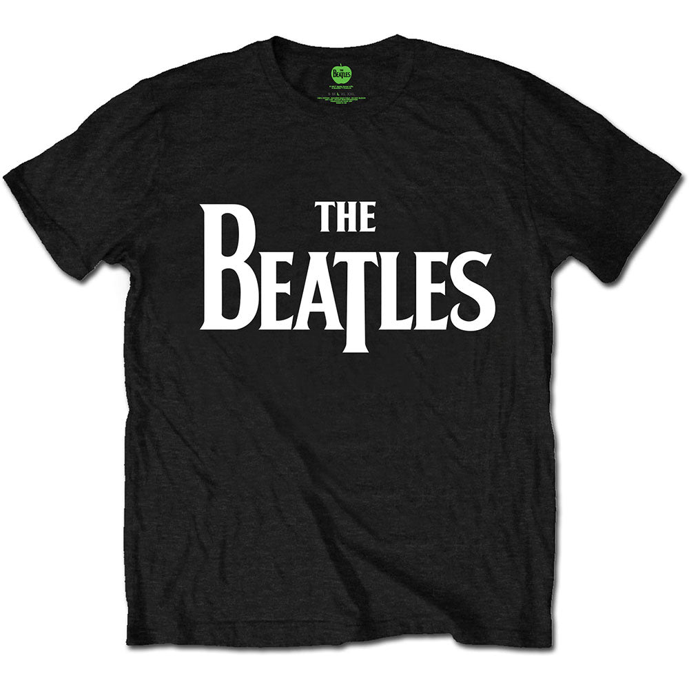 The Beatles - Drop T Logo | T-Shirt Black