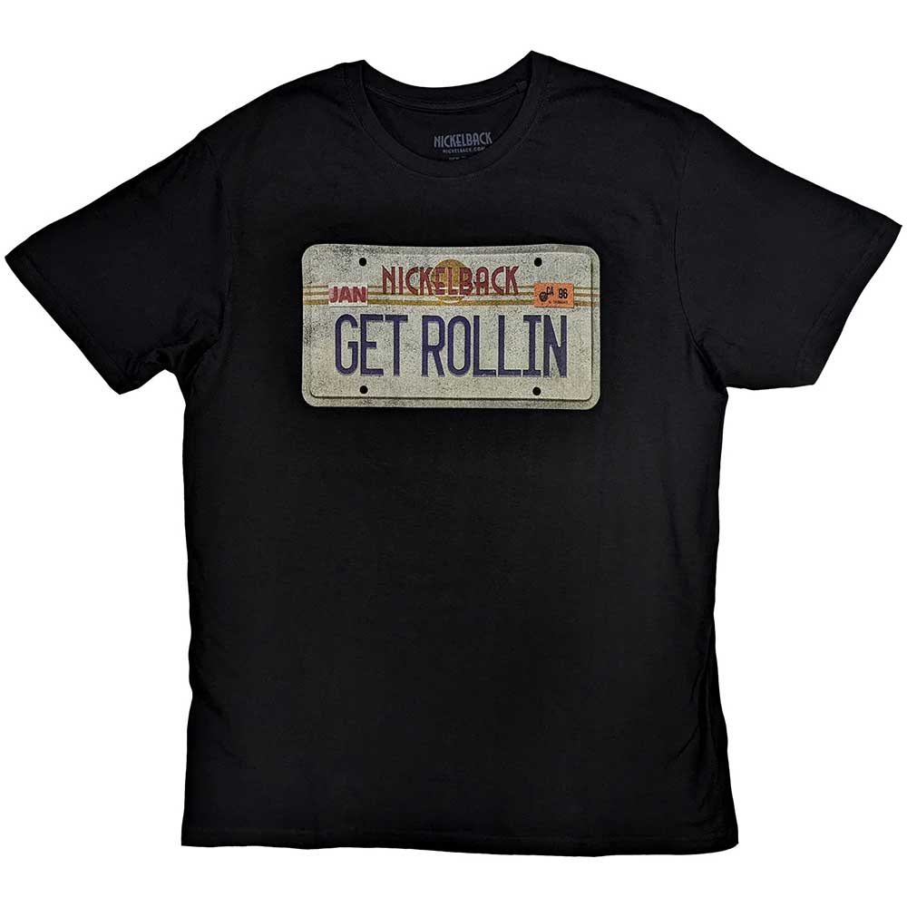 Nickelback - License Plate | T-Shirt Black