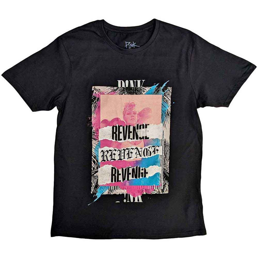 Pink - Revenge | T-Shirt Black