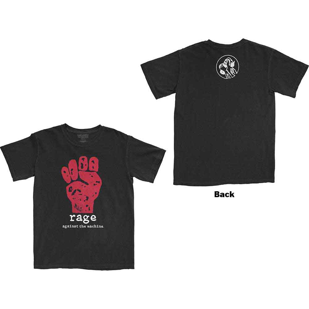 Rage Against The Machine - Red Fist | T-Shirt Black