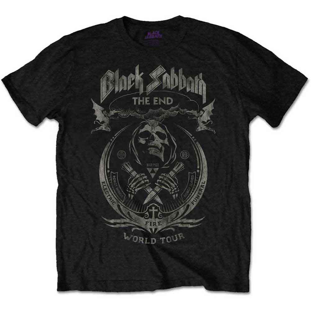 Black Sabbath - The End Mushroom Cloud | T-Shirt Black