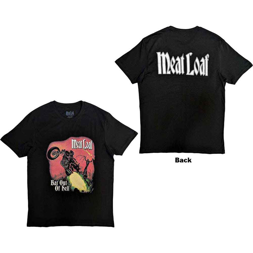 Meat Loaf - Bat Out Of Hell Cover | T-Shirt Black