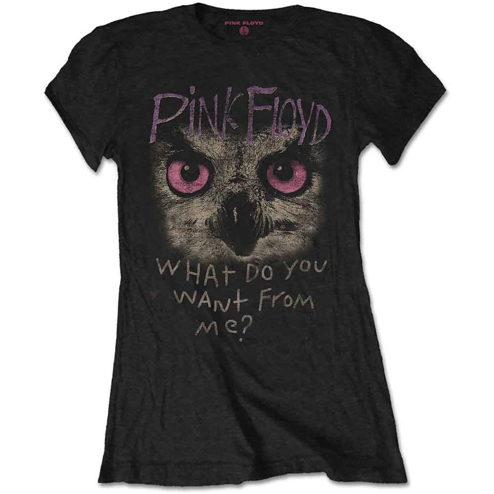 Pink Floyd - Owl - WDYWFM? | T-Shirt Black