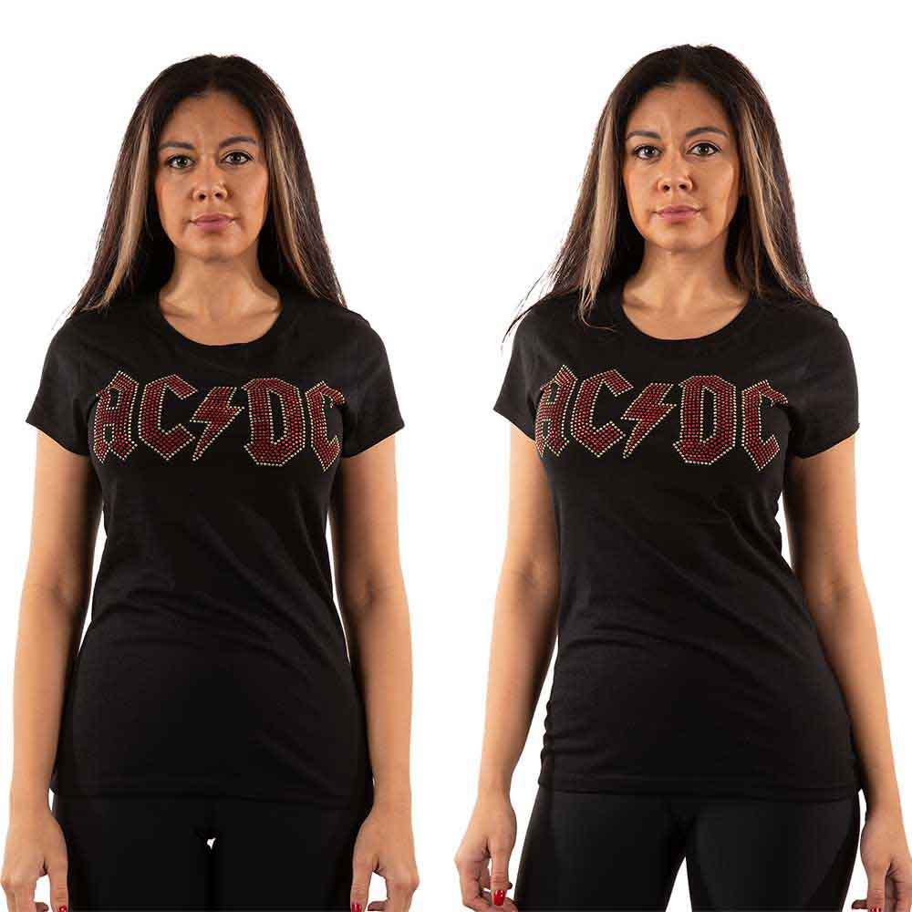AC/DC - Full Colour Logo | T-Shirt Black