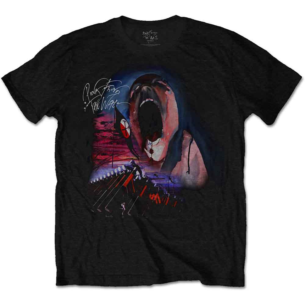 Pink Floyd - The Wall Scream & Hammers | T-Shirt Black