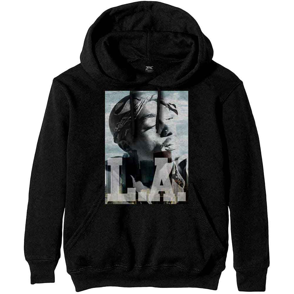 Tupac - LA Skyline | Sweatshirt Black