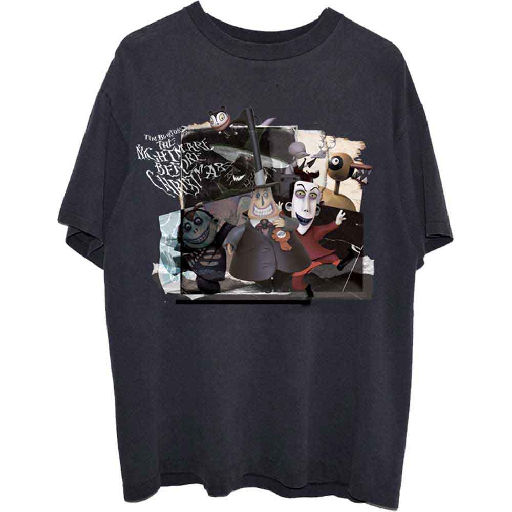 Disney - The Nightmare Before Christmas Montage | T-Shirt Black