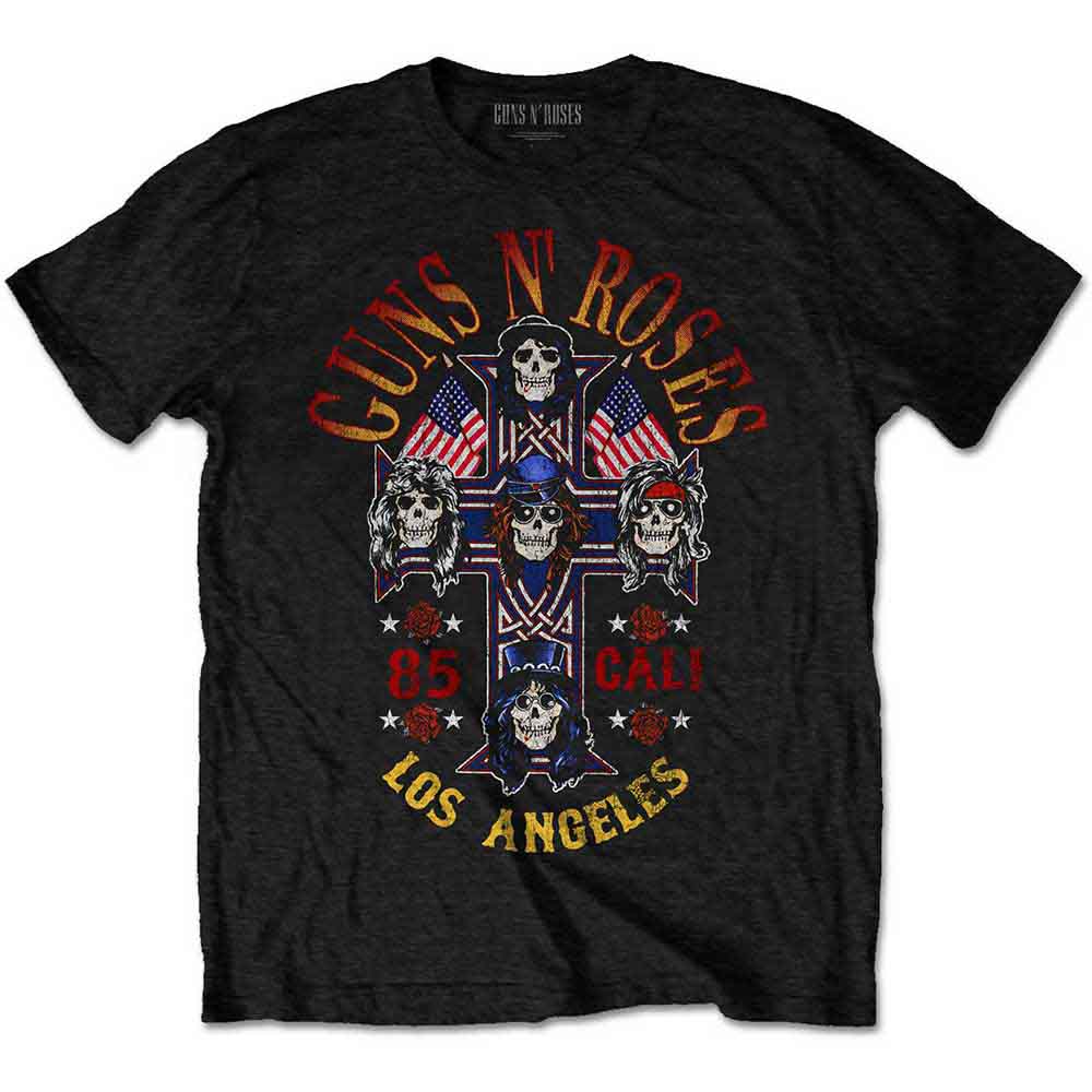 Guns N' Roses - Cali' '85 | T-Shirt Black