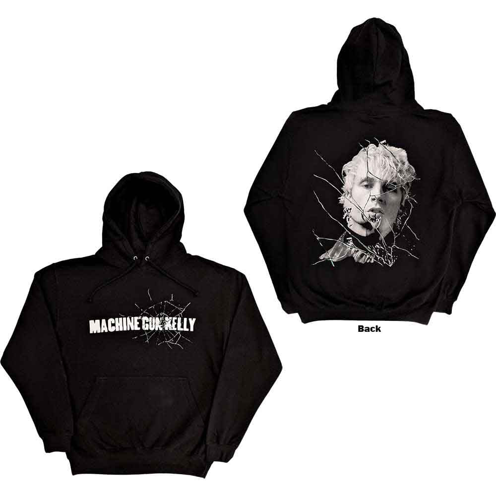 Machine Gun Kelly - Cracked Glass | Sweatshirt Black