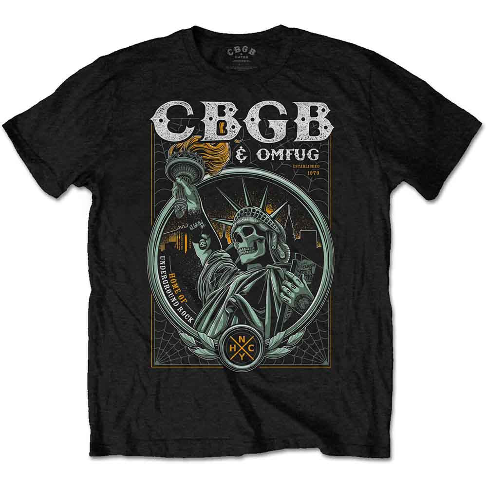 CBGB - Liberty | T-Shirt Black