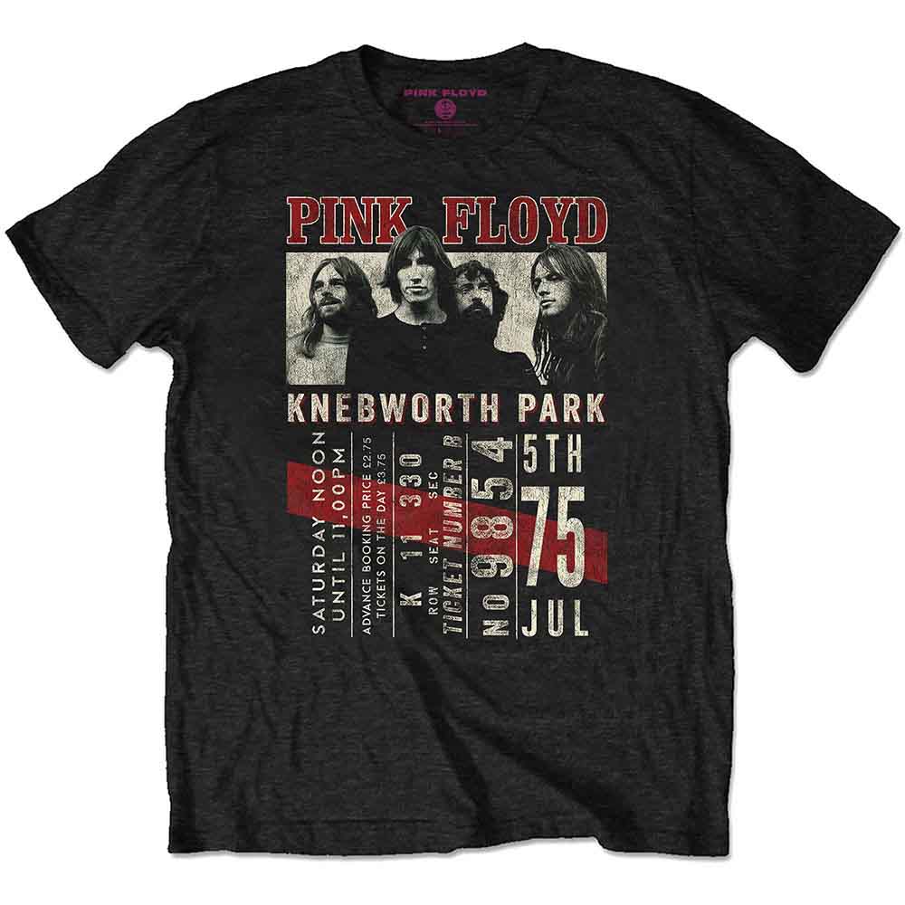 Pink Floyd - Knebworth '75 | T-Shirt Black