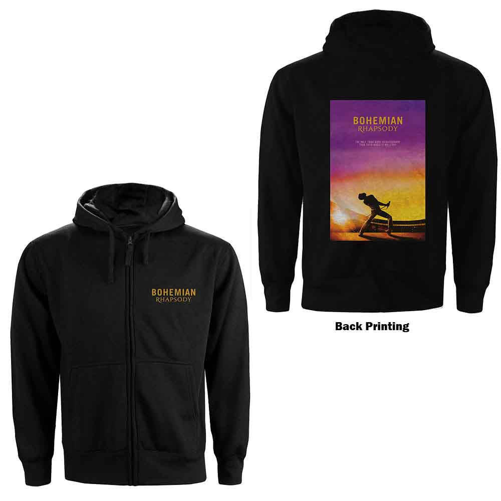 Queen - Bohemian Rhapsody Movie Poster | Sweatshirt Black