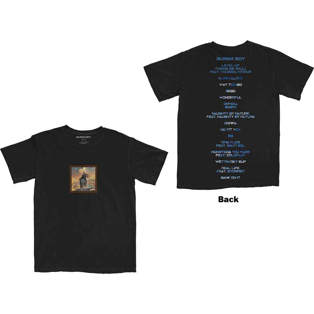 Burna Boy - Album Tracks | T-Shirt Black