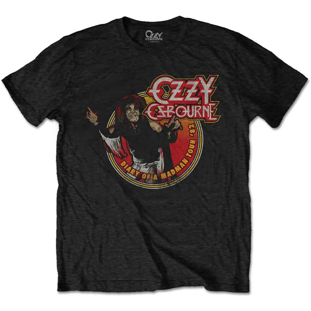 Ozzy Osbourne - Diary of a Mad Man Tour 1982 | T-Shirt Black