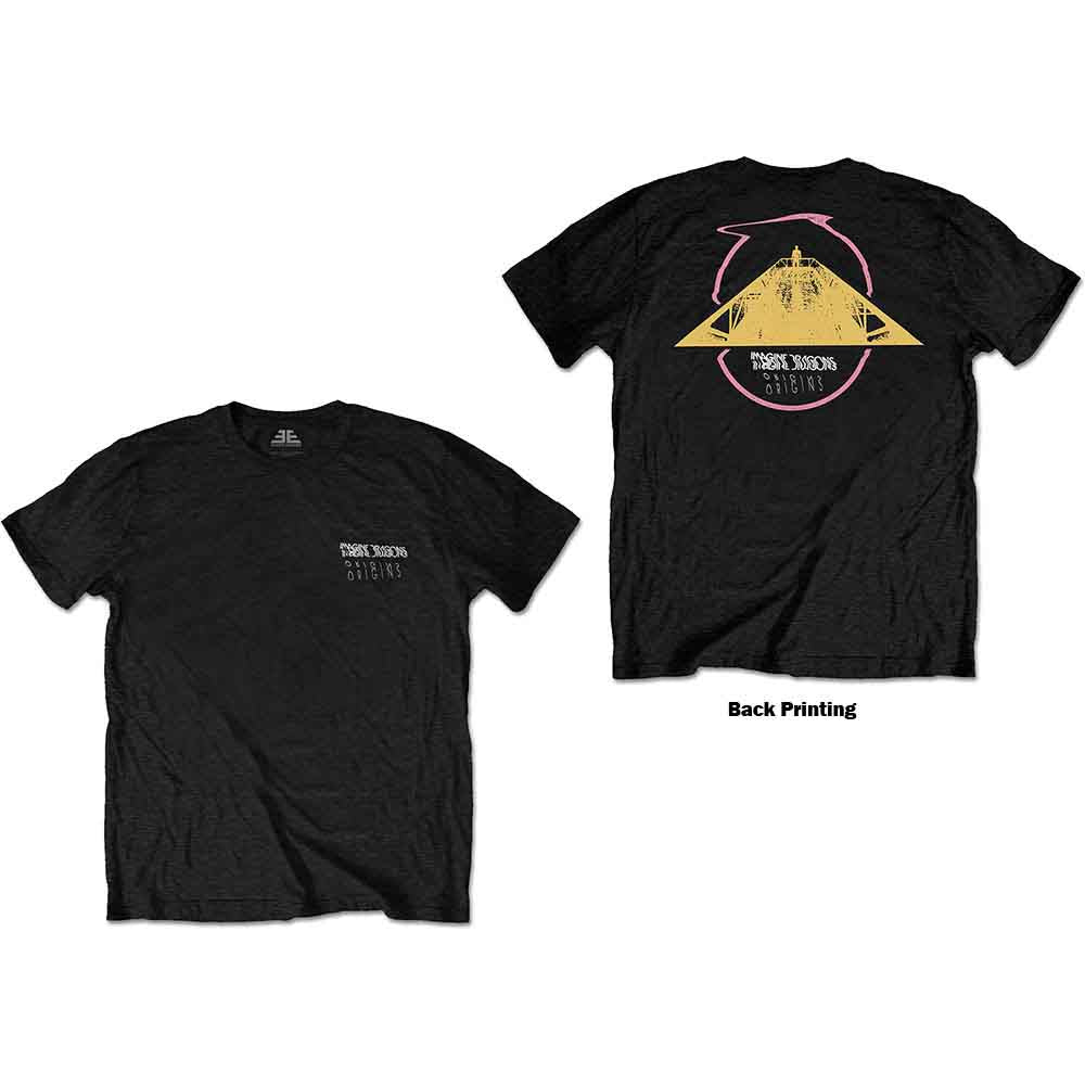 Imagine Dragons - Triangle Logo | T-Shirt Black