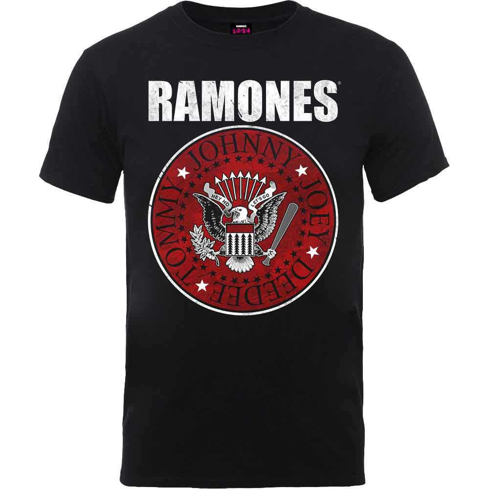 Ramones - Red Fill Seal | T-Shirt Black