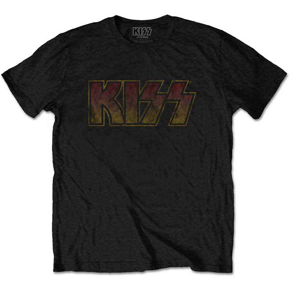 KISS - Vintage Classic Logo | T-Shirt Black