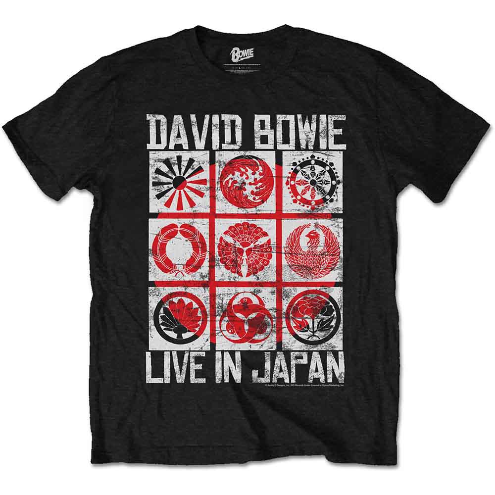 David Bowie - Live in Japan | T-Shirt Black