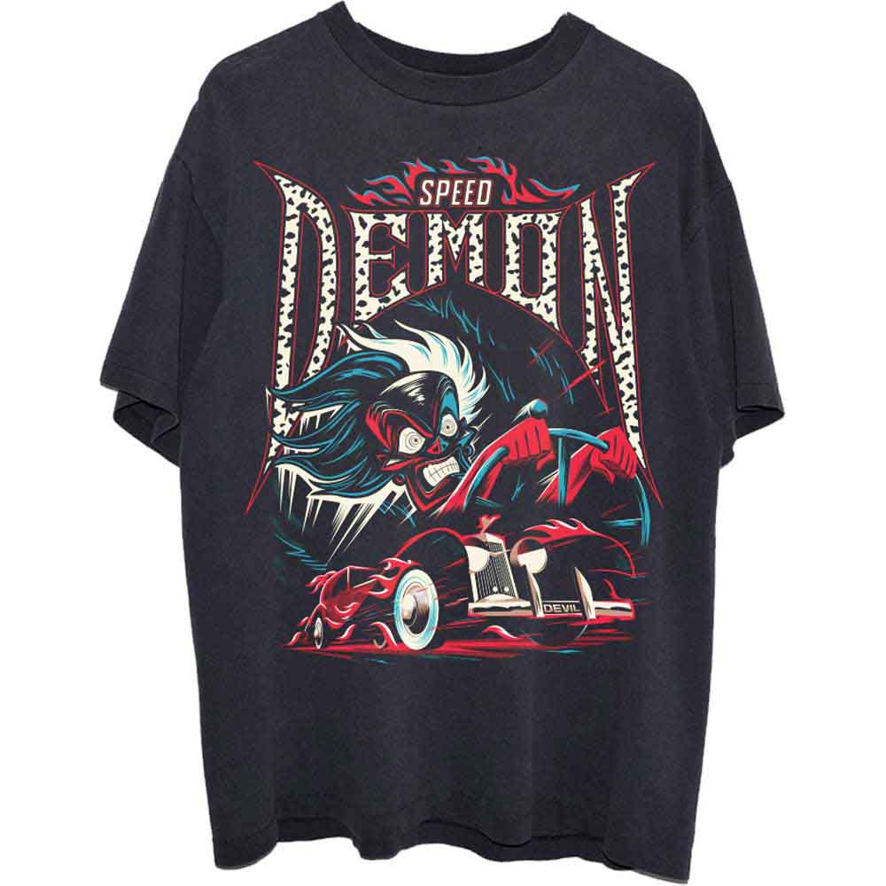 Disney - 101 Dalmatians Cruella Speed Demon | T-Shirt Black