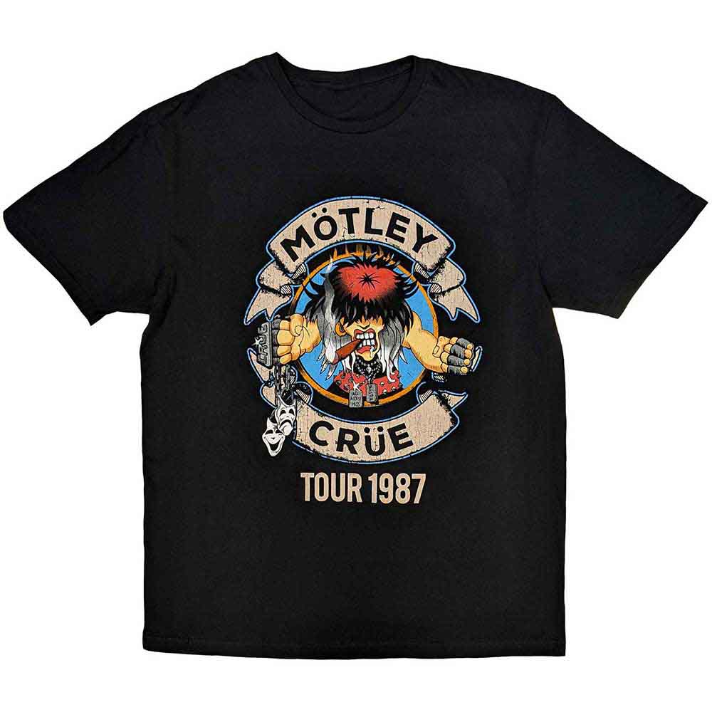 Motley Crue - Girls Girls Girls Tour '87 | T-Shirt Black
